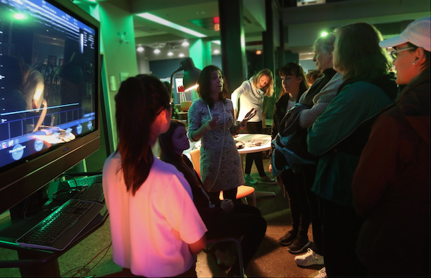 Guests at Researcher's Night